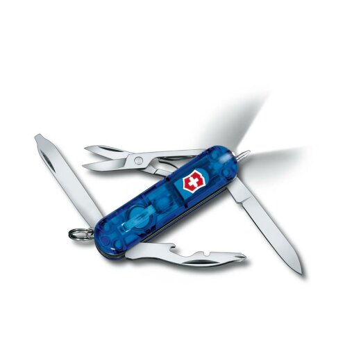 Victorinox Classic - Midnite Manager - LED weiss Saphir (transparent)