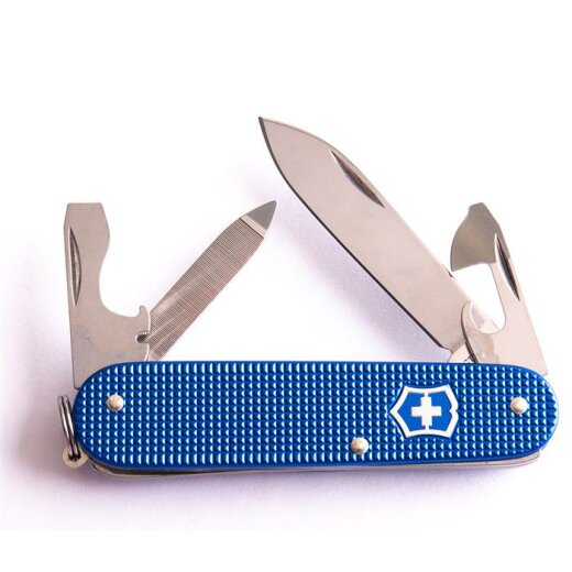 Victorinox  Cadet -  Alox ,Blau ohne Logo - mit neuer Feile