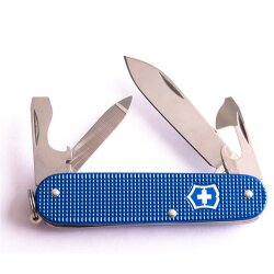 Victorinox  Cadet -  Alox ,Blau ohne Logo - mit neuer Feile