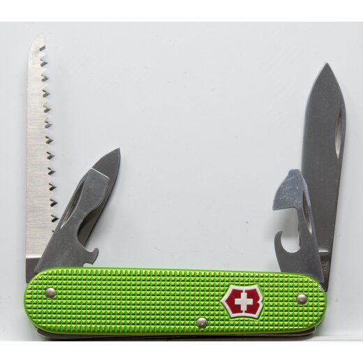 Victorinox - SwissBianco Micro Farmer ,alox Apocalypse Green - Text L