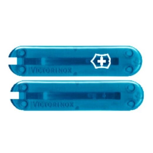 Griffschalen ,blau transparent , 58 mm (Sky High)